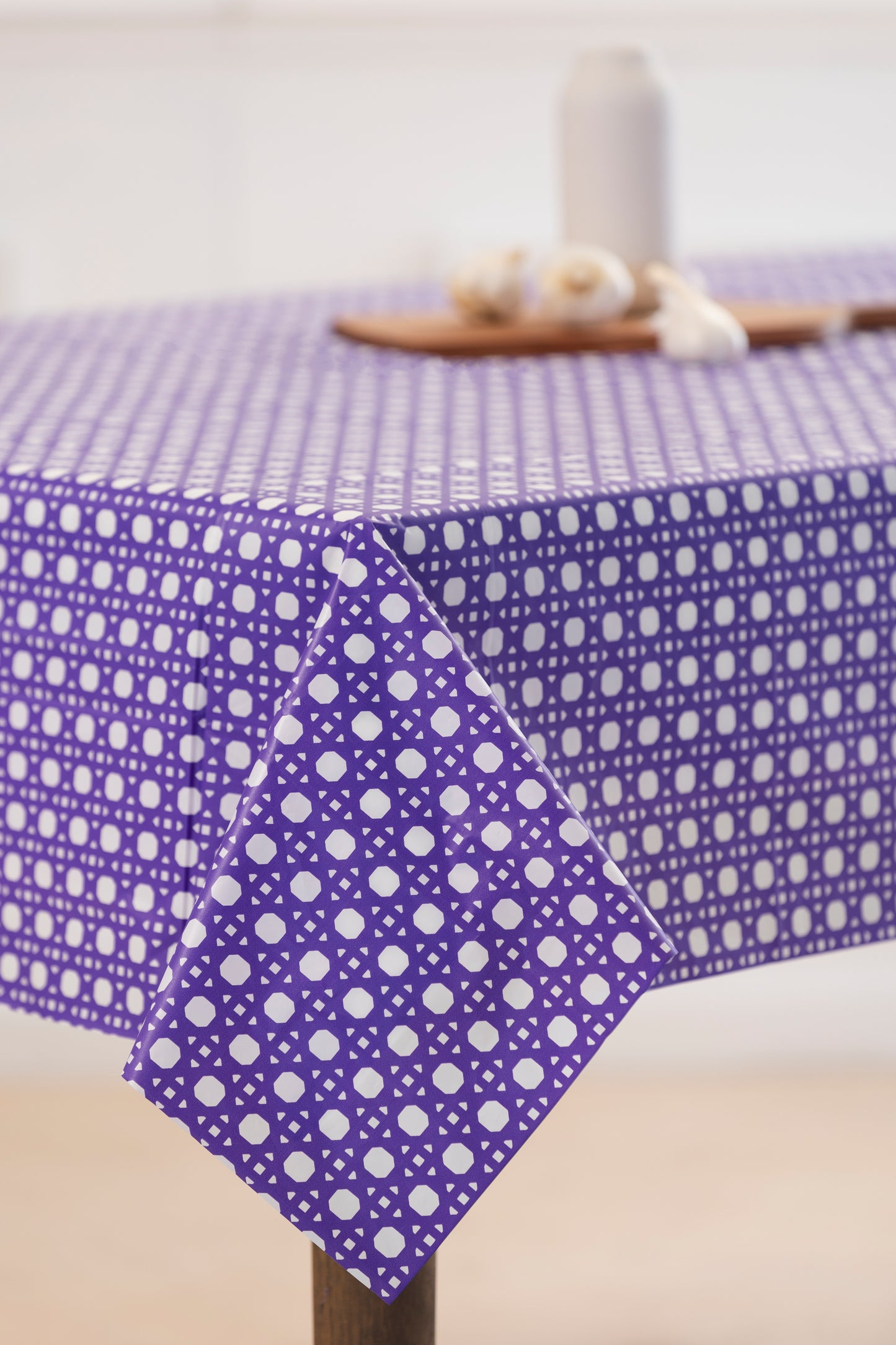 Purple Cane Tablecloth